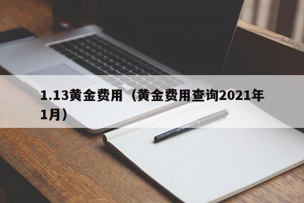 1.13黄金费用（黄金费用查询2021年1月）