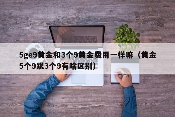 5ge9黄金和3个9黄金费用一样嘛（黄金5个9跟3个9有啥区别）