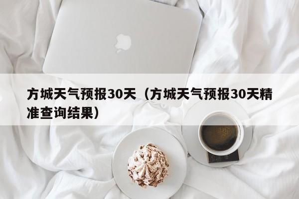 方城天气预报30天（方城天气预报30天精准查询结果）