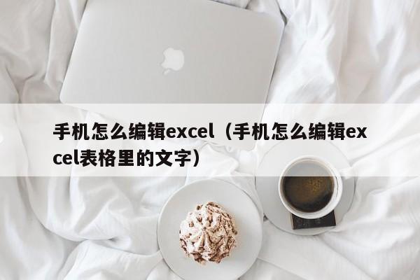 手机怎么编辑excel（手机怎么编辑excel表格里的文字）