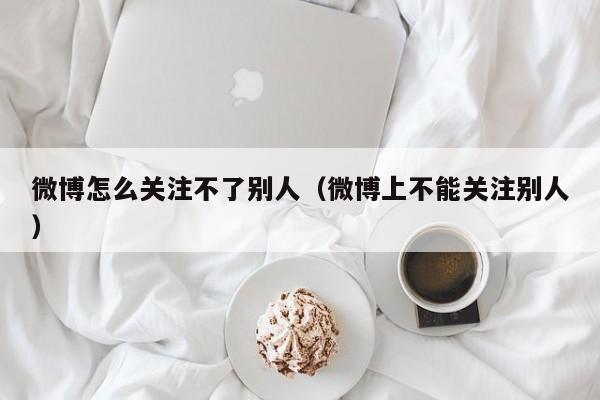 微博怎么关注不了别人（微博上不能关注别人）