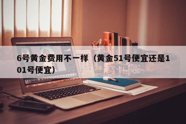 6号黄金费用不一样（黄金51号便宜还是101号便宜）