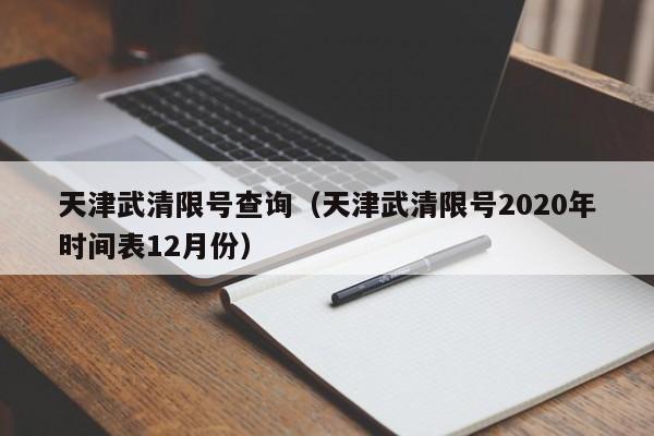 天津武清限号查询（天津武清限号2020年时间表12月份）