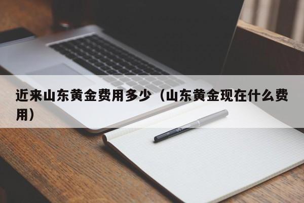 近来山东黄金费用多少（山东黄金现在什么费用）