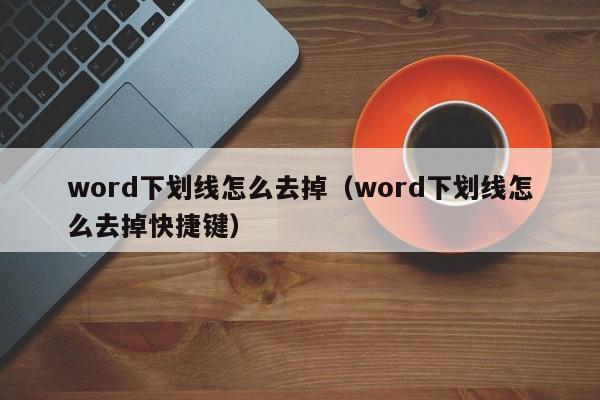 word下划线怎么去掉（word下划线怎么去掉快捷键）