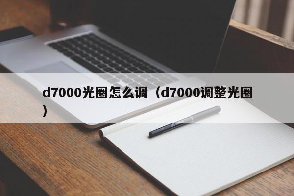 d7000光圈怎么调（d7000调整光圈）