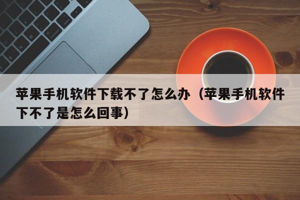苹果手机软件下载不了怎么办（苹果手机软件下不了是怎么回事）