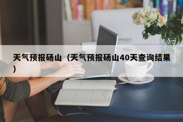 天气预报砀山（天气预报砀山40天查询结果）