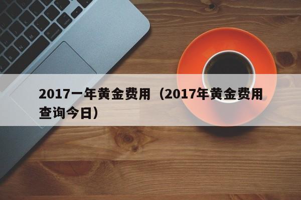 2017一年黄金费用（2017年黄金费用查询今日）