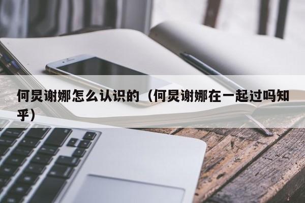 何炅谢娜怎么认识的（何炅谢娜在一起过吗知乎）