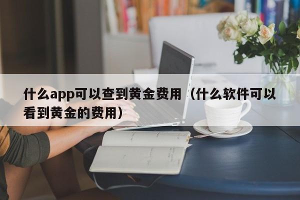 什么app可以查到黄金费用（什么软件可以看到黄金的费用）