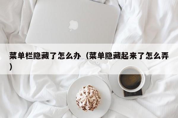 菜单栏隐藏了怎么办（菜单隐藏起来了怎么弄）