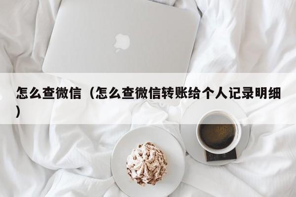 怎么查微信（怎么查微信转账给个人记录明细）