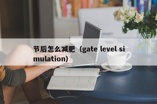 节后怎么减肥（gate level simulation）