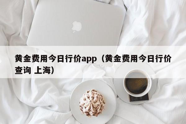 黄金费用今日行价app（黄金费用今日行价查询 上海）