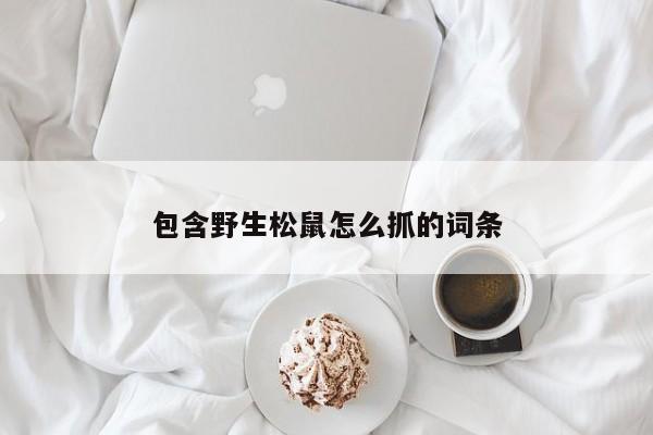 包含野生松鼠怎么抓的词条