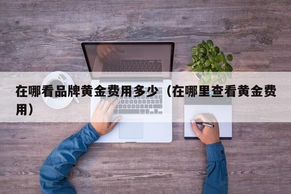 在哪看品牌黄金费用多少（在哪里查看黄金费用）