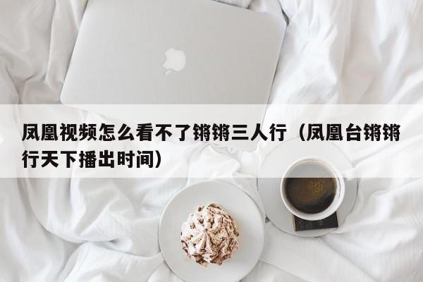 凤凰视频怎么看不了锵锵三人行（凤凰台锵锵行天下播出时间）