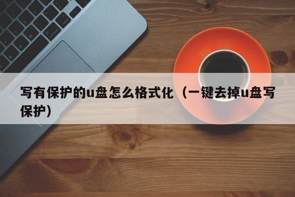 写有保护的u盘怎么格式化(一键去掉u盘写保护)