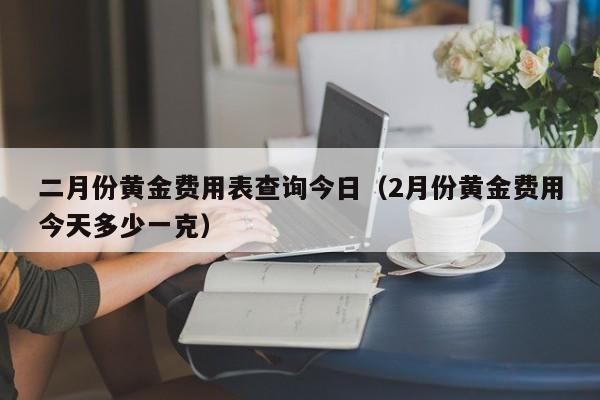 二月份黄金费用表查询今日（2月份黄金费用今天多少一克）