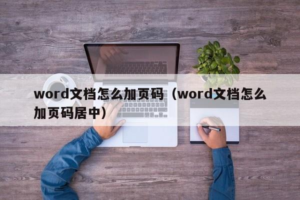 word文档怎么加页码（word文档怎么加页码居中）