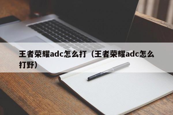 王者荣耀adc怎么打（王者荣耀adc怎么打野）