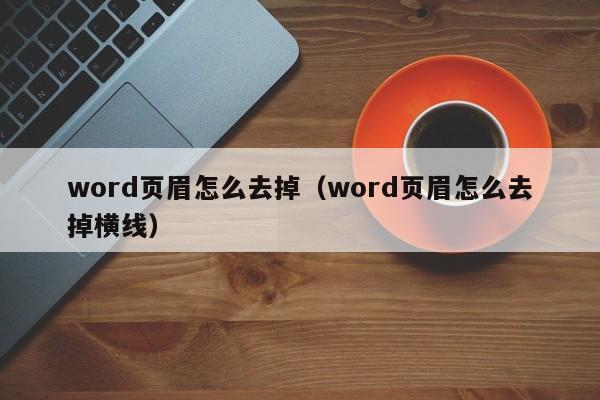 word页眉怎么去掉（word页眉怎么去掉横线）