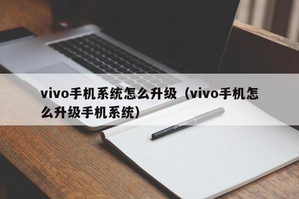 vivo手机系统怎么升级（vivo手机怎么升级手机系统）